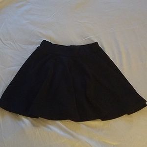 Black skater girl skirt